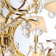 Candelabru cristal clasic alama Aur 24K 36xE14/40W, KristallDesign LU 2144/118+12+6 Gold Orion